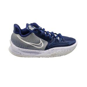 Nike Kyrie Low 4 TB Mens 7.5 Midnight Navy White Basketball Shoes DM5041-402